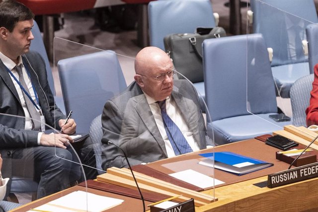 The permanent representative to the UN of Russia, Vasili Nebenzia