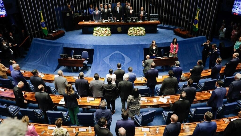 The Brazilian Congress elects new authorities under a strong security device