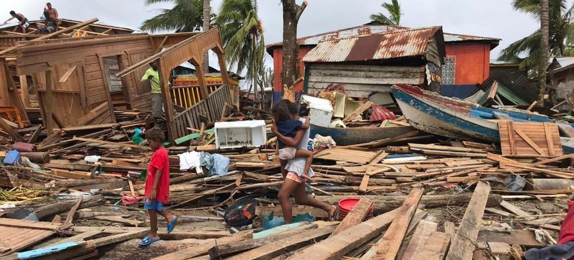 Hurricane Iota caused destruction and flooding throughout Nicaragua, leaving thousands of people homeless.