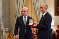 The Organization of Ibero-American States awards a medal of honor to the President of Portugal