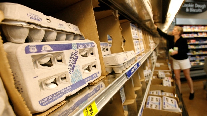 The price of eggs will fall about 30% this year, according to the US agricultural agency