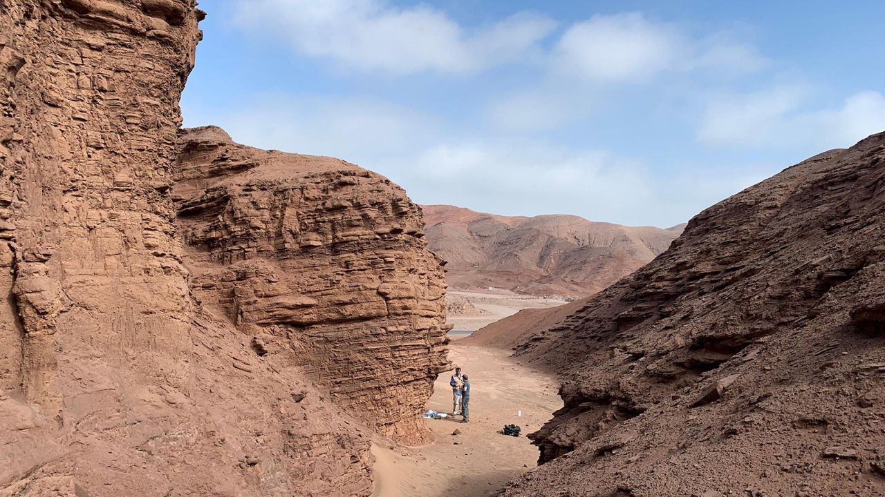 red stone atacama chile mars