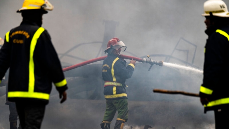 Uncontrolled forest fire reported in Cuba