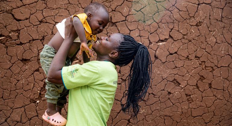 Phiona works as a Mother Peer at the Rugaga IV Health Center in Uganda to train and support mothers delivering HIV-negative babies.