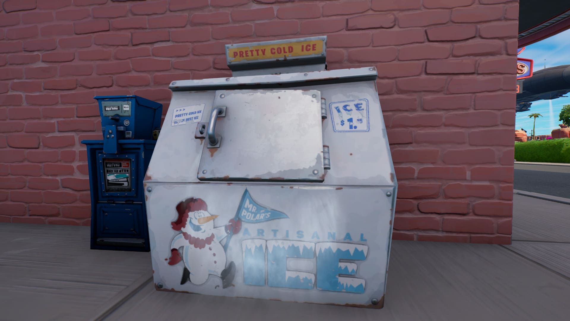 Where to find in Fortnite Chapter 4 the ice machines on the map