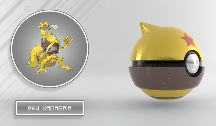 This is Kadabra's pokeball