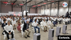 Yazaki opens factory in Guatemala [Foto cortesía de la Secretaría de Comunicación de la Presidencia]