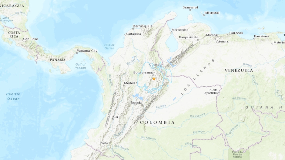 earthquake colombia march usgs