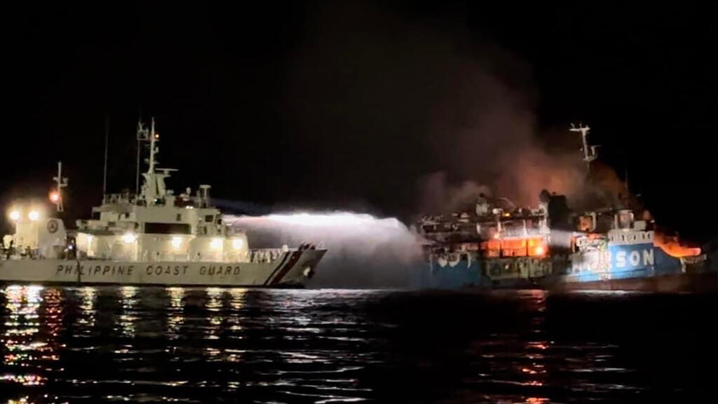 At least 31 dead after a fire on a ferry