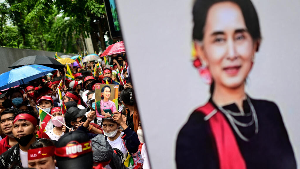 Burmese junta dissolves Nobel peace laureate Aung San Suu Kyi's party