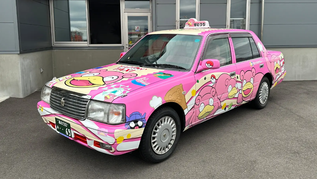 This is how the new taxi of the nice Pokémon looks