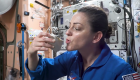 Astronaut shows how coffee is made in space