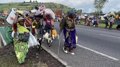 Congolese civilians denounce extortion by M23 rebels during their return to their homes in North Kivu