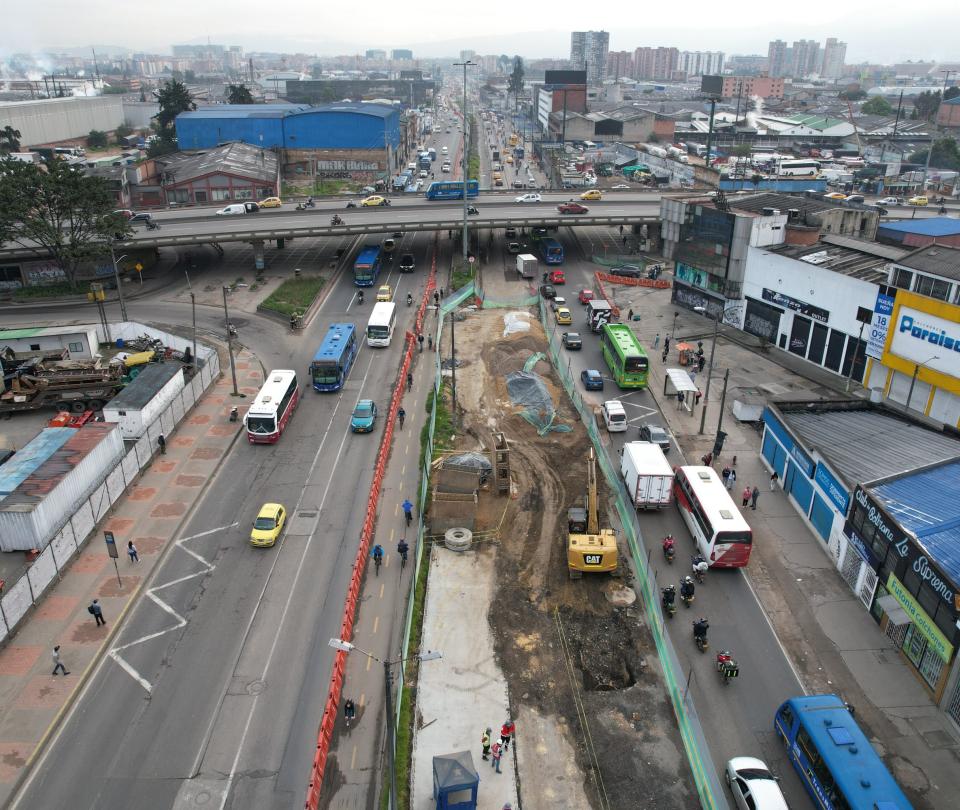 Detours that you must take into account due to TransMilenio works on av.  68