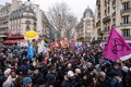 Nearly 1.3 million French people take to the streets in the sixth demonstration against the pension reform