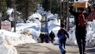 Part of southern California blocked by snow accumulation