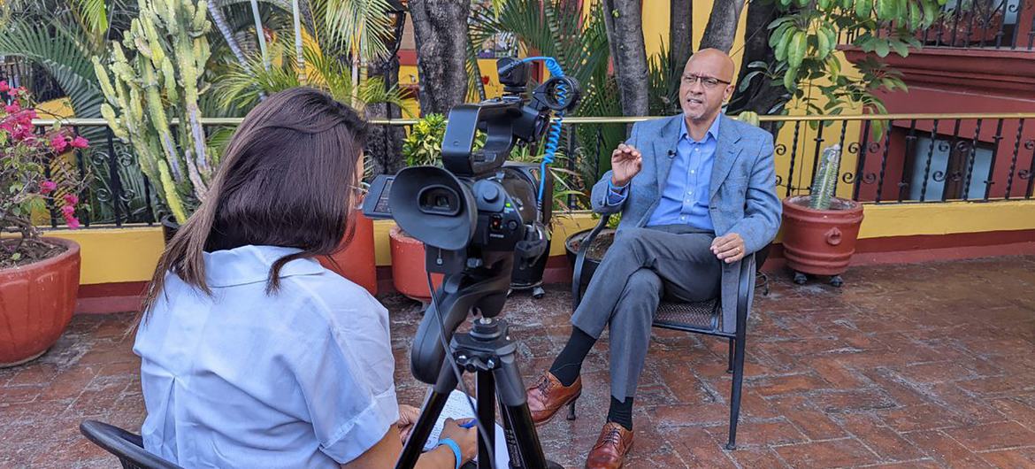 Roberto Valent, regional director for Latin America and the Caribbean of the United Nations Development Coordination Office.