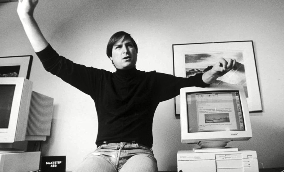 Steve Jobs' philosophy of life to assume his mistakes and always learn something