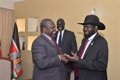 The president and vice president of South Sudan try to bring positions closer after the dismissal of ministers