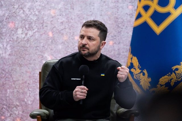 Ukrainian President Volodymyr Zelensky