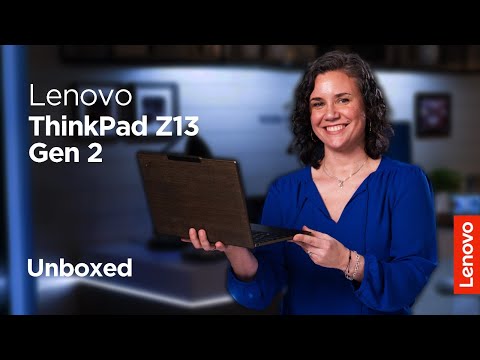 What are the characteristics of the Lenovo ThinkPad Z13 and Z16 presented at the Mobile World Congress 2023