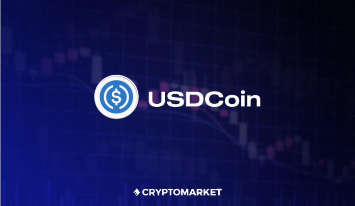 What happened to USDC and the price of cryptocurrencies?