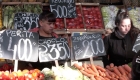 Inflation in Argentina exceeds 100%