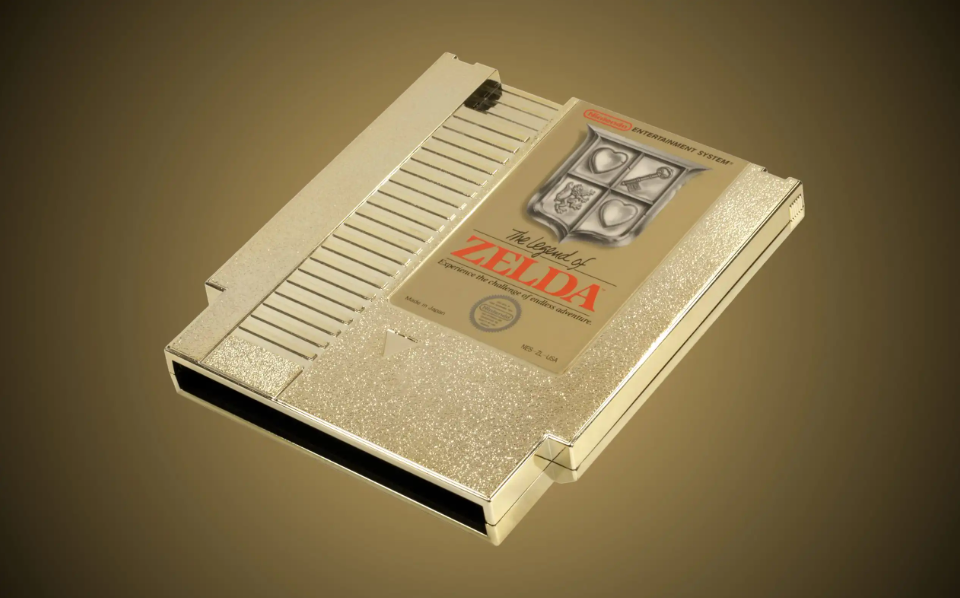 Do you remember the original Zelda cartridge on NES?