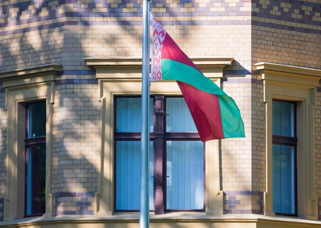 Archive - Stock image of the flag of Belarus