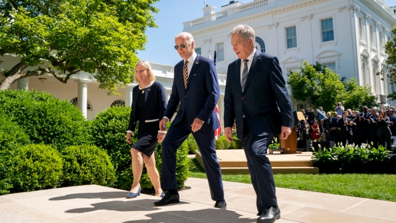 Biden welcomes Finland's entry into NATO;  encourages Turkey and Hungary to accept Sweden