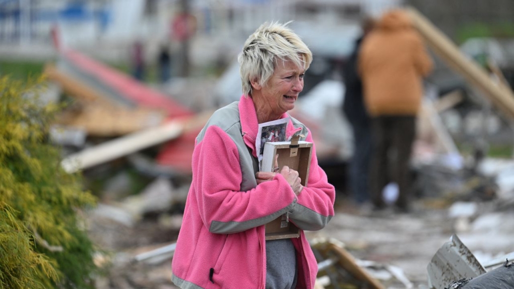 Communities face extensive destruction in the aftermath of major tornadoes that ripped through the southern and midwestern US.