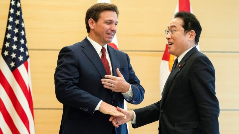 Florida Governor Ron DeSantis Travels to Japan Ahead of Possible Presidential Campaign