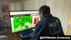 Authorities in the Biobío region, Chile, monitor the effects that the rainy season has brought to the region