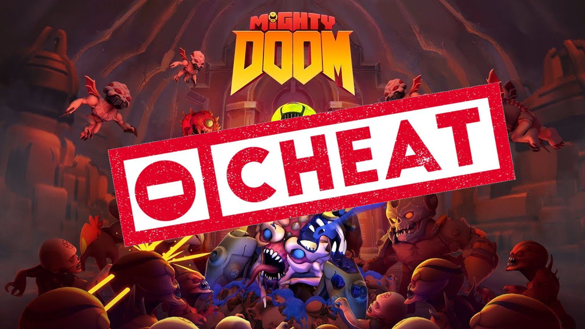 How to cheat in Mighty Doom to not die