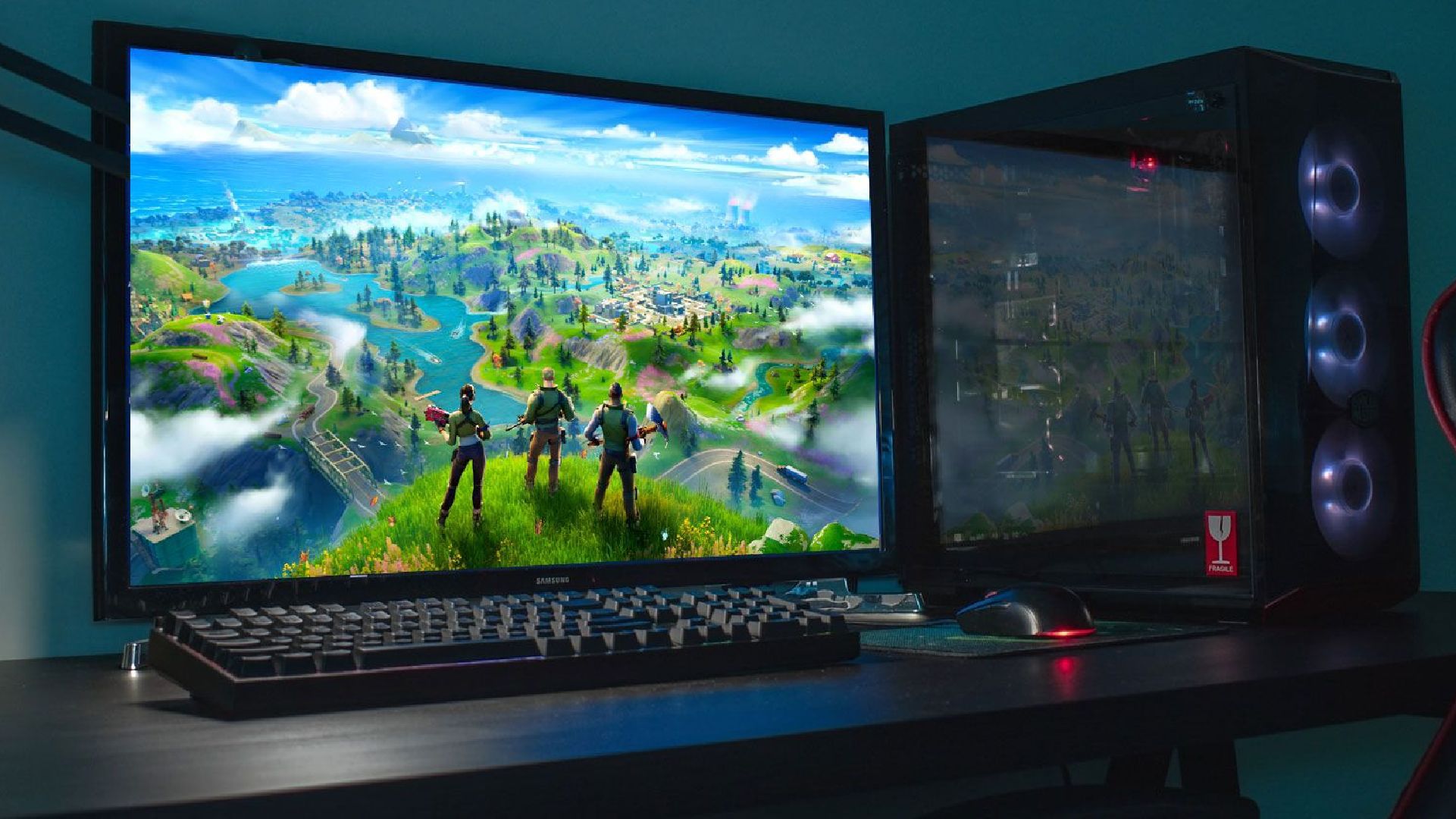 How to install and how much Fortnite weighs on PC