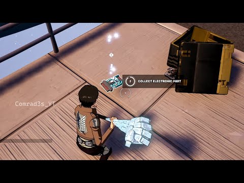 How to open boxes to recover stolen electrical supplies in Fortnite