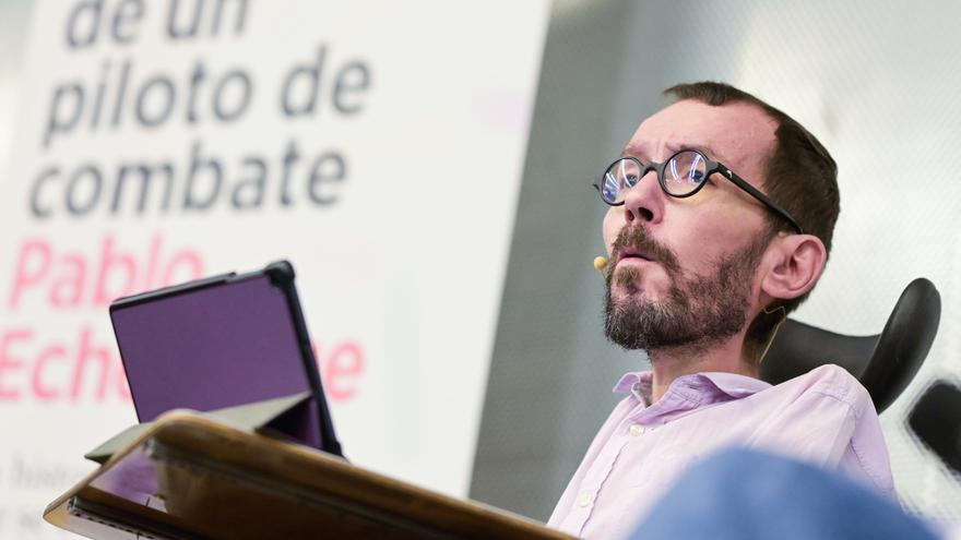 Pablo Echenique, hospitalized for pneumonia with a stable prognosis