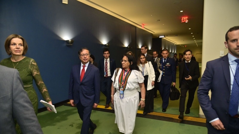 Petro begins his visit to the US by participating in an indigenous forum at the UN