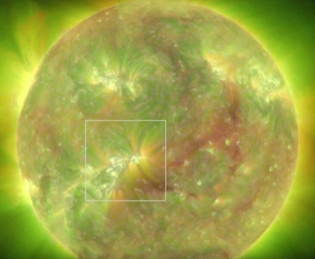 Magnetic reconnection explains why the solar atmosphere is hotter than the surface