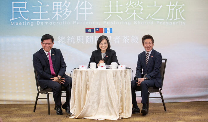 Taiwan vows to strengthen ties with its allies