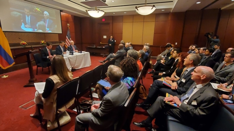 The US and Colombia express their harmony in the Capitol