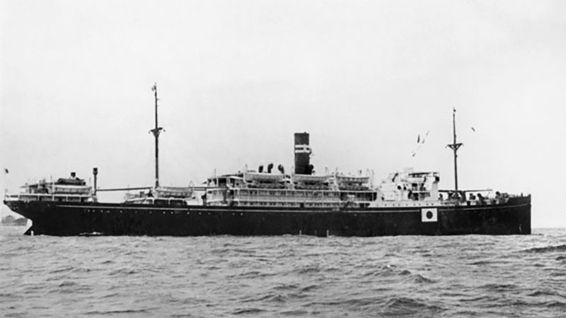 They find a ship that sank in World War II with 1,000 prisoners