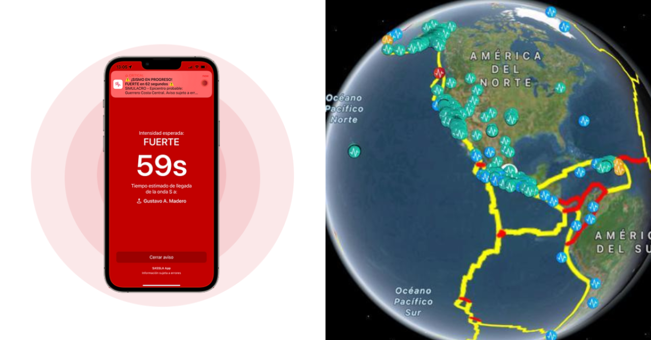 This is how SASSLA works, the app that detects earthquakes in Mexico