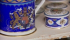 This is the new royal tableware for the coronation of Carlos III