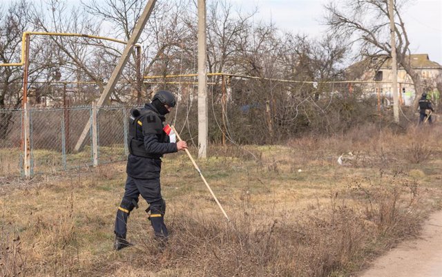 Archive - Demining work in Kherson, Ukraine