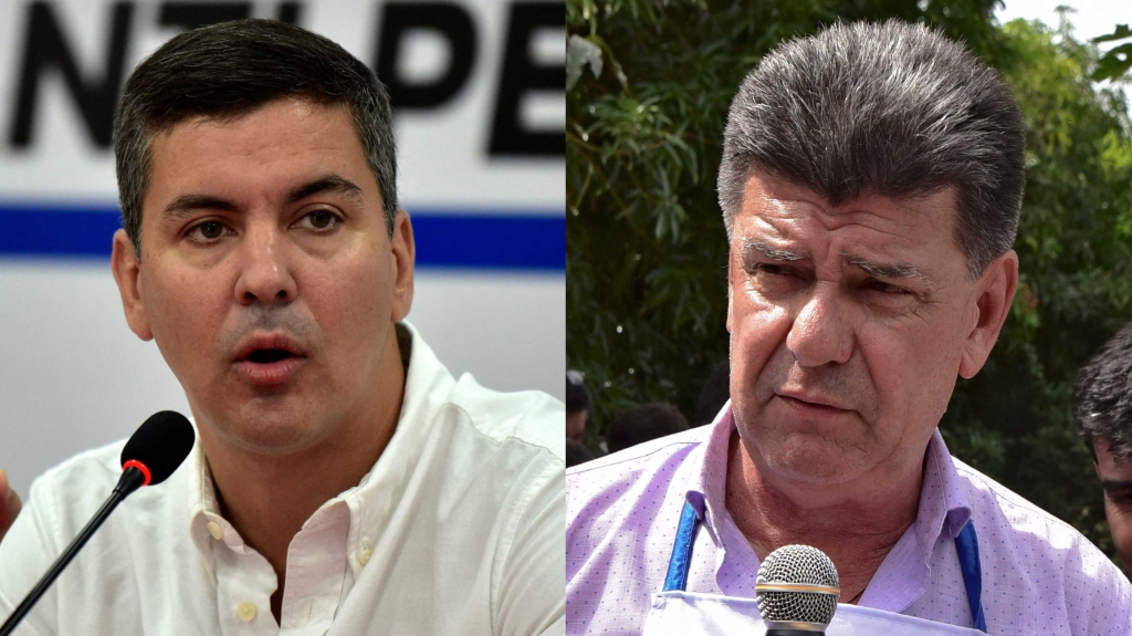 In the 2023 general elections, the main candidates for president in Paraguay are Santi Peña (Colorado Party) and Efraín Alegre (National Concertation for a New Paraguay).  (Photo: Made with images from Getty Images)