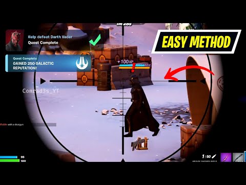 Fortnite Chapter 4 - Season 2: trick to defeat Darth Vader in record time