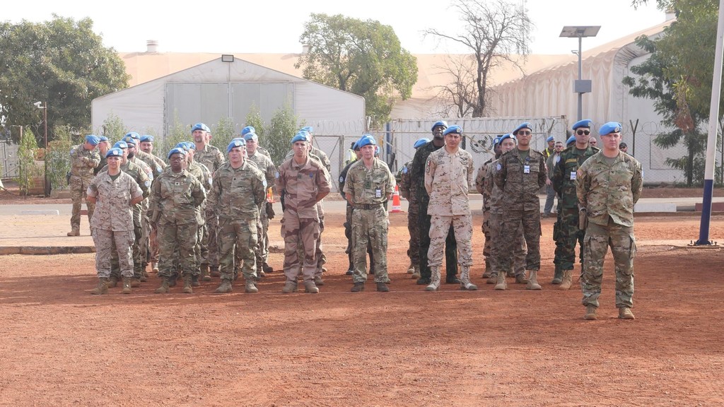 Mexican troops deployed in the United Nations Multidimensional Integrated Stabilization Mission in Mali.
