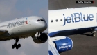 American Airlines and JetBlue lose demand in the US.