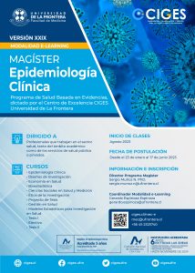 Master's Program in Epidemiology of the University of La Frontera accredited until 2027